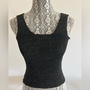 🖤 BLACK KNIT TANK🖤